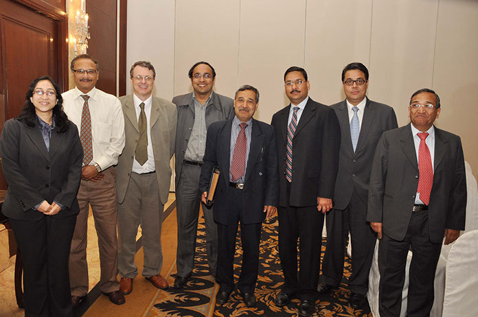 Sh. Satya N Gupta with team ACTO at the DoT roundtable