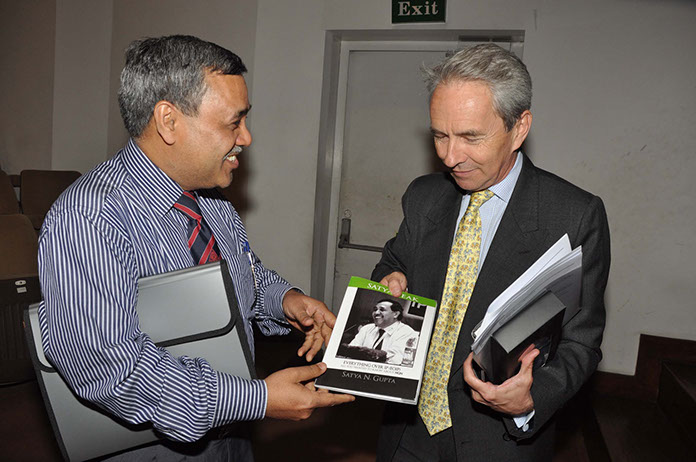 At an NGN book event