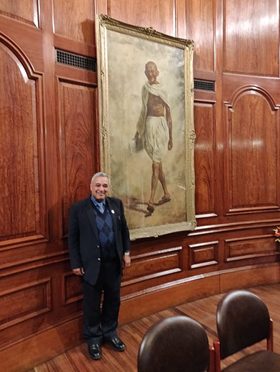 Our Chief Mentor at India House, London